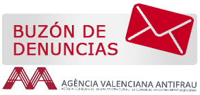 Buzón de denuncias de la Agencia de Prevención y Lucha contra el Fraude y la corrupción de la Comunidad Valenciana (AVAF)