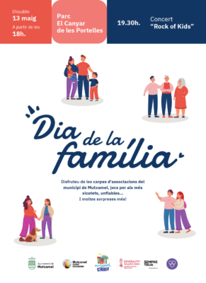 Dia de la família, dia 13 de maig, 18:00 h.