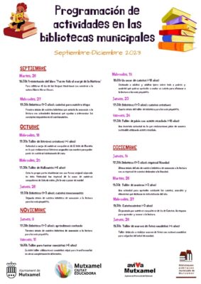 Actividades en las Bibliotecas Municipales