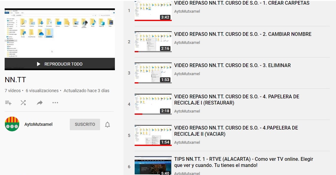 canal youtube NNTT