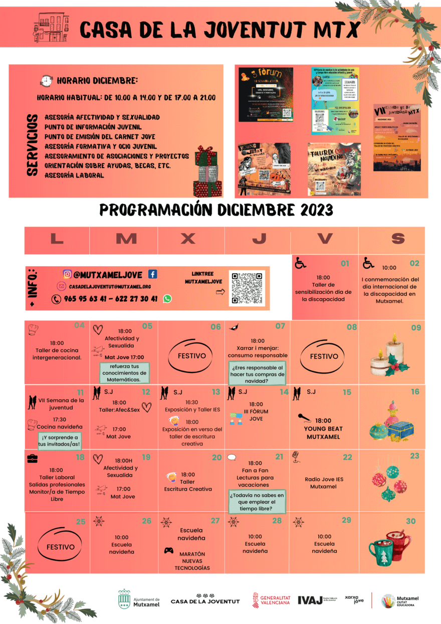 programación diciembre